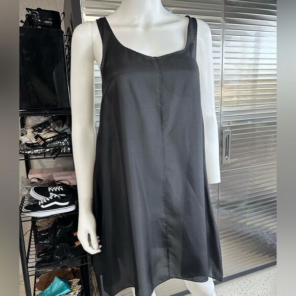 Pure DKNY Black Tank Top Vintage Petite Small - Picture 1 of 10